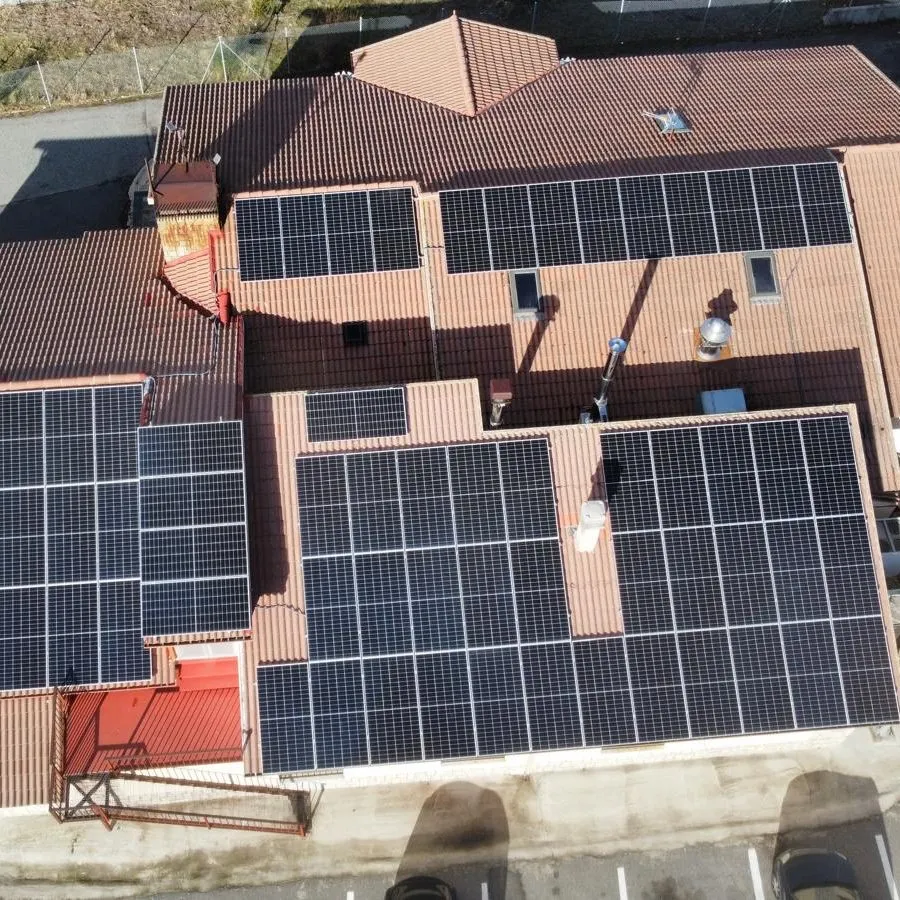 Instalación fotovoltaica para una actividad empresarial