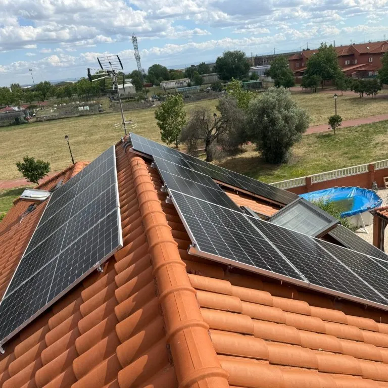 Instalación solar de Megksolar en Cubas de la Sagra
